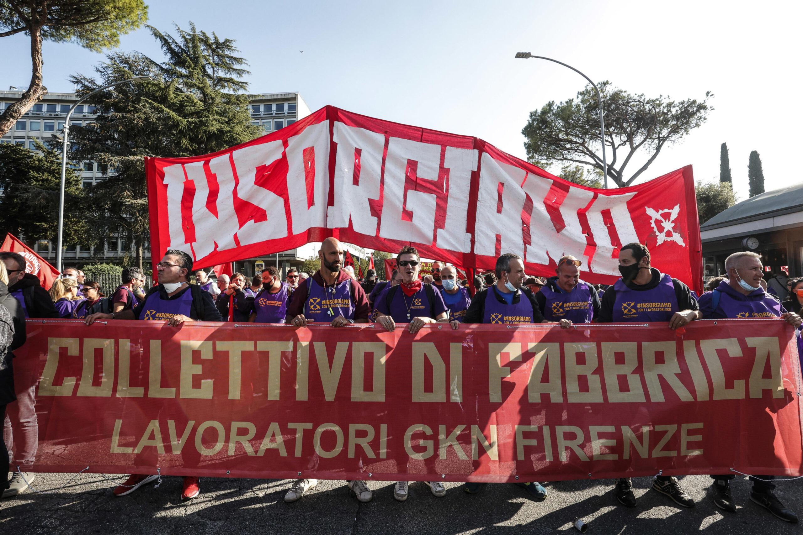 Manifestazione di Gkn del 25 marzo a Firenze: ecco il percorso del corteo