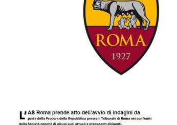 AS Roma comunicato ufficiale sulla perquisizione della GdF