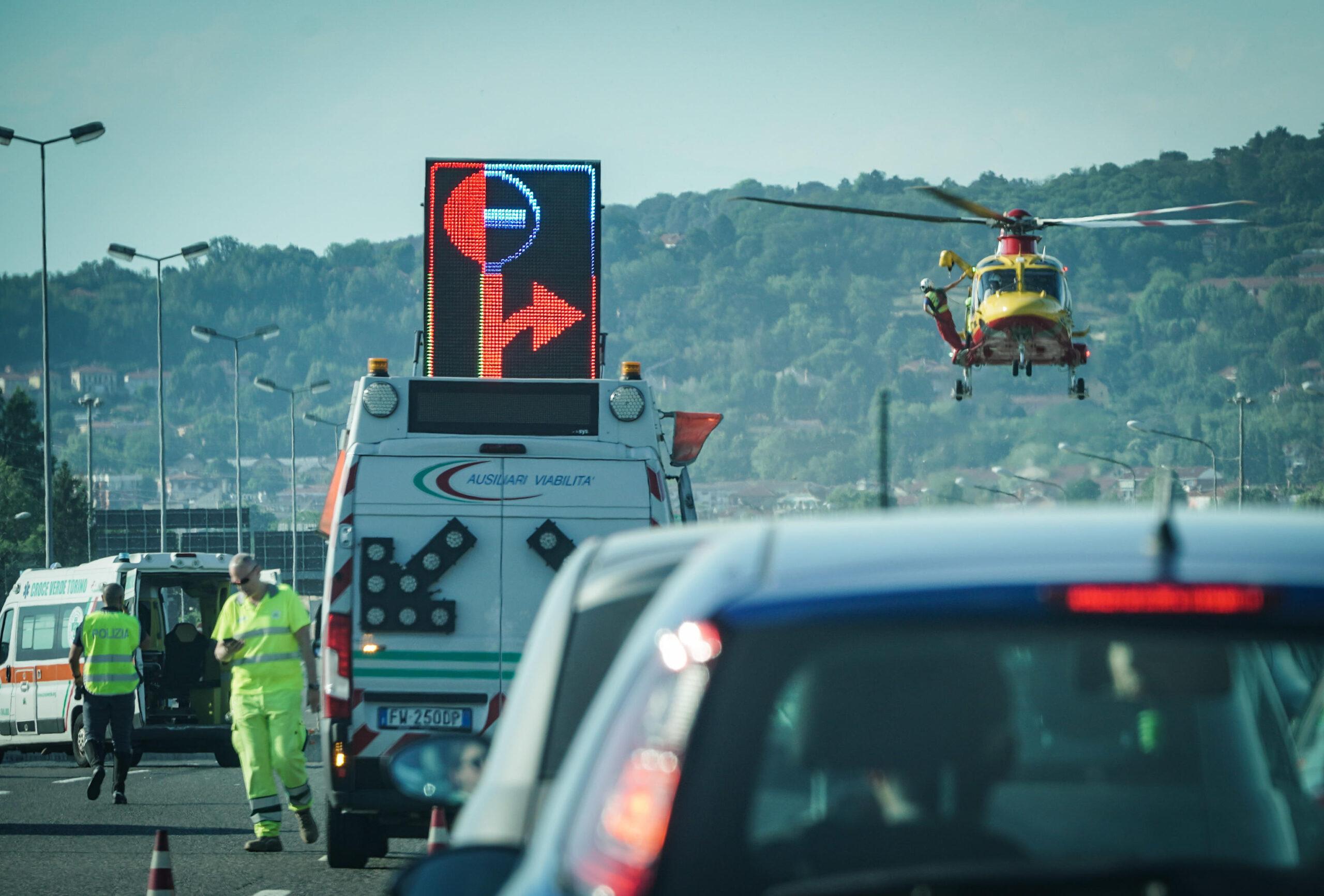 Bologna, tamponamento a catena in tangenziale: nessun morto, traffico in tilt