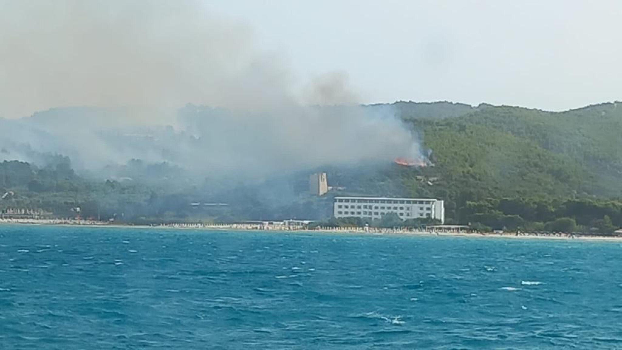 Incendi a Vieste, evacuati gli hotel Gargano, Porto Nuovo e Gattarella |VIDEO