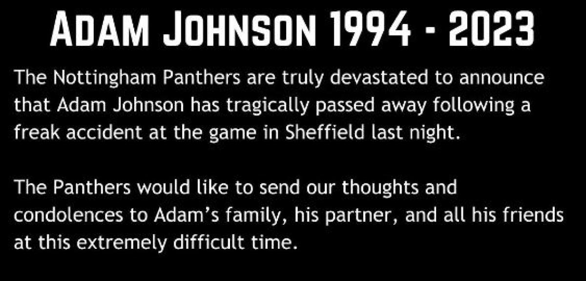 Tragedia nell’Hockey su ghiaccio: è morto Adam Johnson, un pattino …