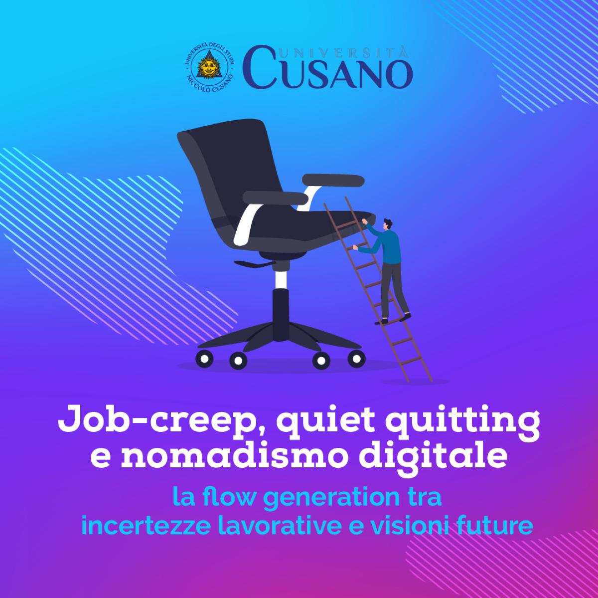 Chi sono i nomadi digitali nell’era della “Great resignation”? L’infografica Unicusano sui fenomeni di Job-creep e quiet quitting in Italia