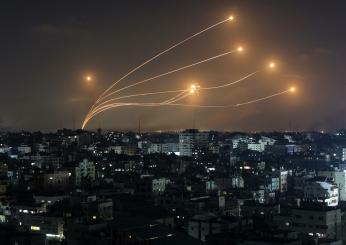 Guerra Israele Hamas, lancio di missili da Gaza nella notte di Capodanno