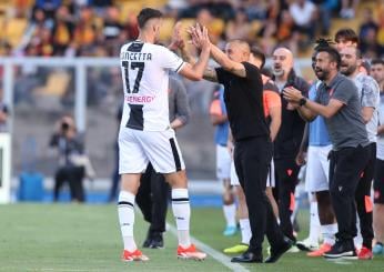 Scatto Udinese in zona retrocessione che ‘vede’ la salvezza: Lecce sconfitto 0-2. Cronaca e tabellino