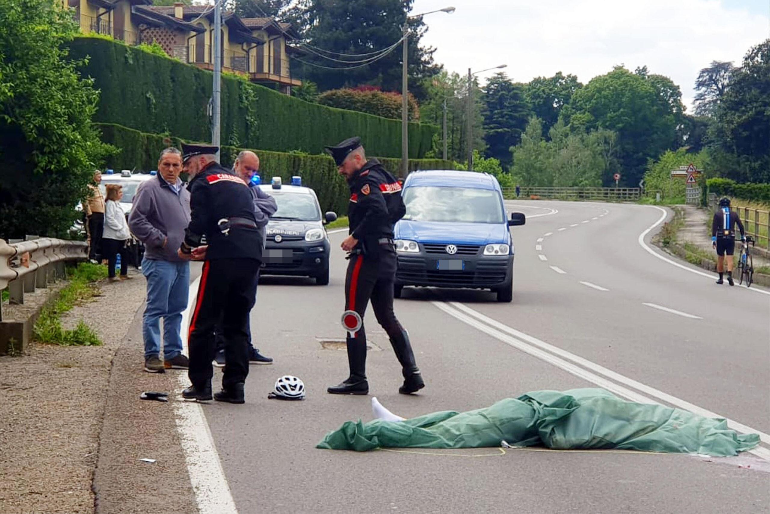 Incidente Santa Maria di Sala: travolto da un’auto muore ciclista 72enne