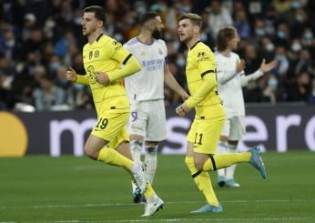 Champions League, Real Madrid-Chelsea: orario, news e dove vedere i quarti del Bernabeu