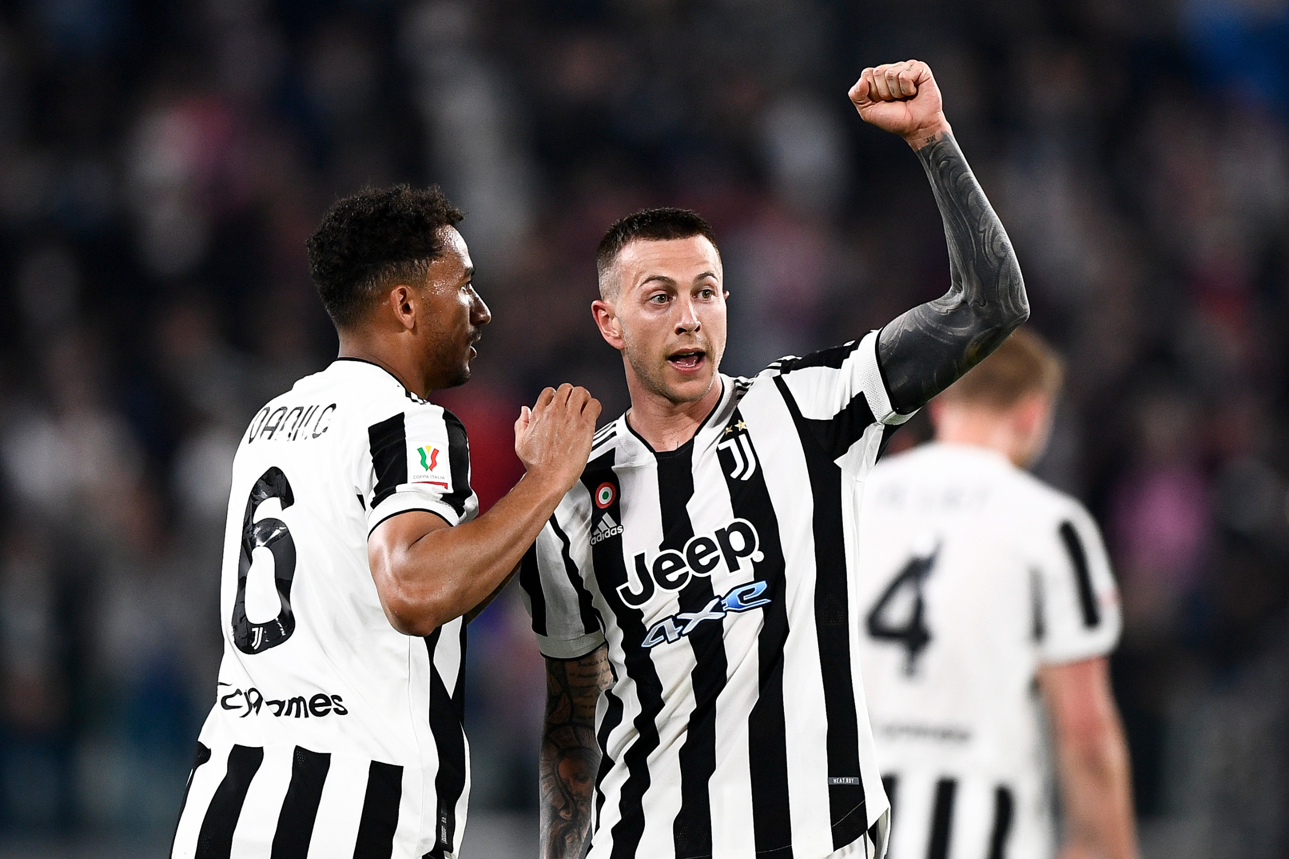 Juventus-Fiorentina 2-0: Bernardeschi e Danilo regalano la finale di Coppa Italia ai bianconeri