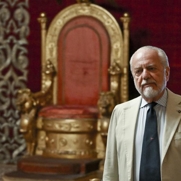 De Laurentiis: “Stadio? Italia indietro anni luce. Commisso ha le mani nei capelli”