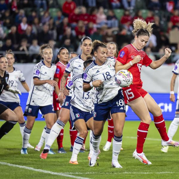 Calcio, Nations League: Svizzera-Italia femminile 0-1 e Soncin sorride alla prima da CT