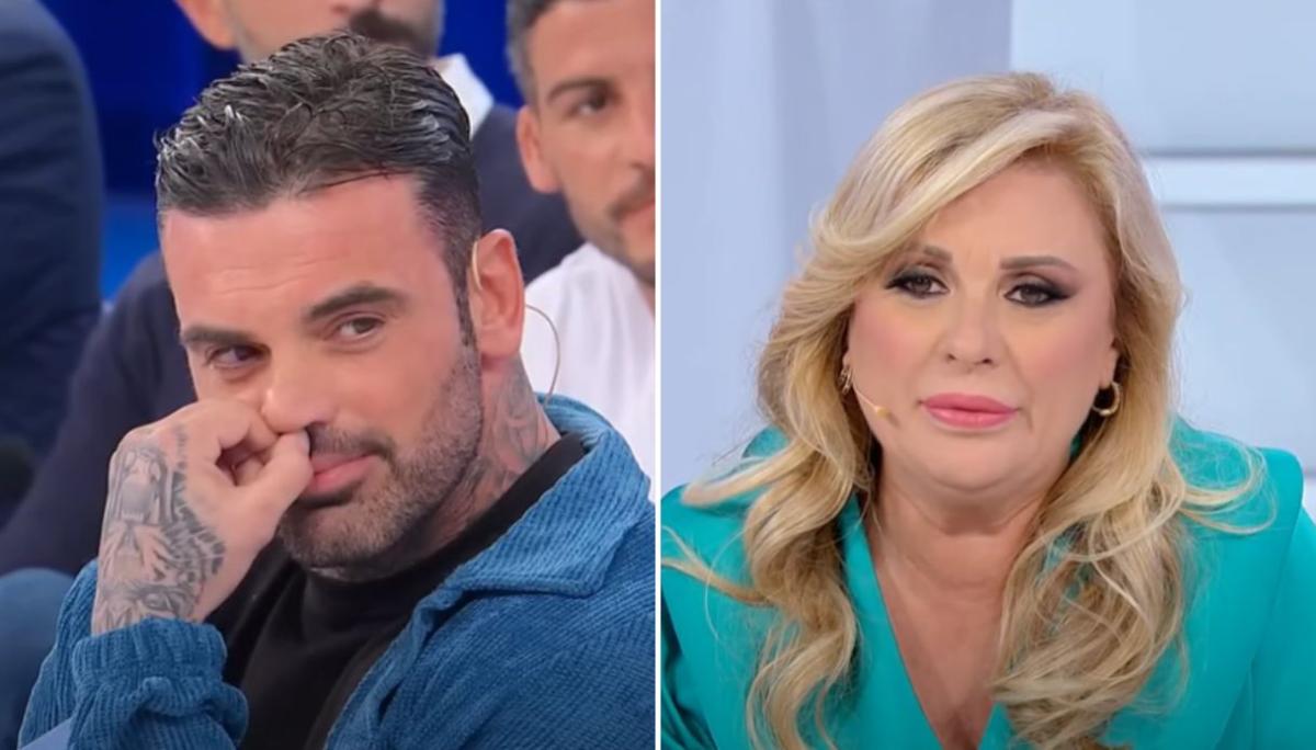 Uomini e donne, Mario parla di Ida ma Tina lo fulmina: “Frottole”