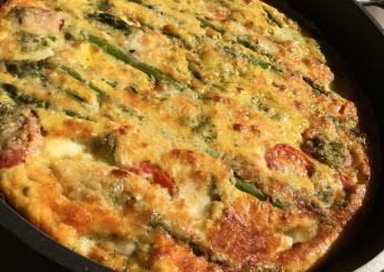 Non è primavera senza la torta salata asparagi e uova