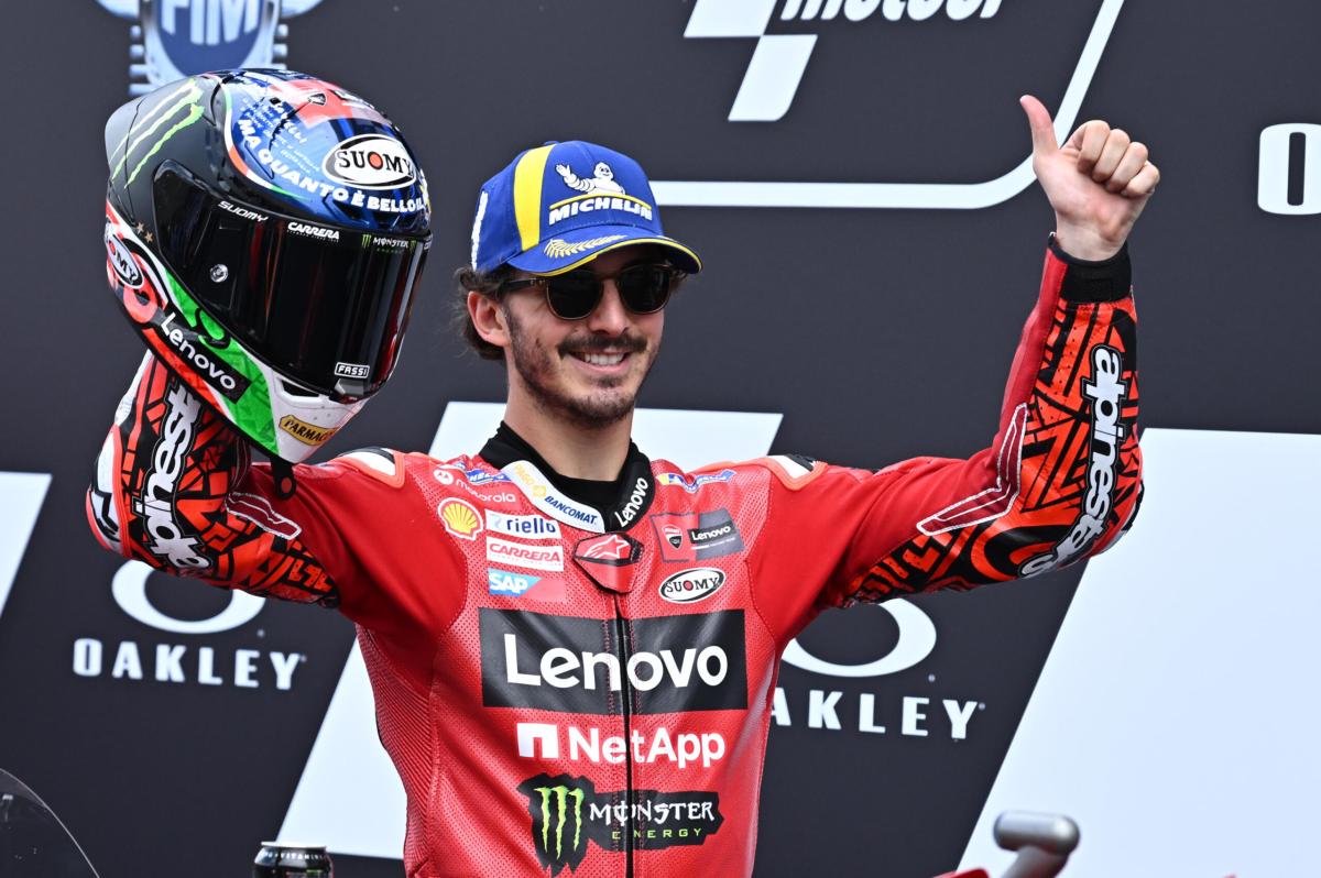 MotoGP, Pecco Bagnaia domina il GP del Mugello e allunga in classifica