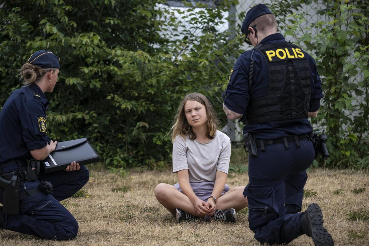 Greta Thunberg condannata al processo in Svezia per aver disobbedit…