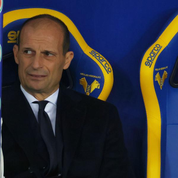 Verona-Juventus, Allegri: “Inter? Da oggi non ci interessa. Gara con l’Empoli ci ha condizionato”