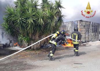 Oriolo Romano, in fiamme la faggeta (patrimonio Unesco)