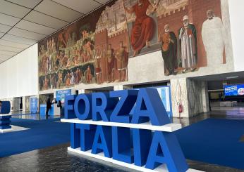 Al via il Congresso nazionale di Forza Italia, il primo del post Berlusconi. Antonio Tajani sarà rieletto segretario| VIDEO