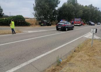 Sardegna, scontro frontale tra un SUV e un’utilitaria: morta donna …