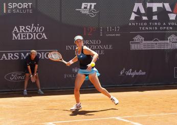 ATV Tennis Open 2022, Wurth e Shnaider in semifinale, Unicusano partner e sponsor del prestigioso torneo femminile