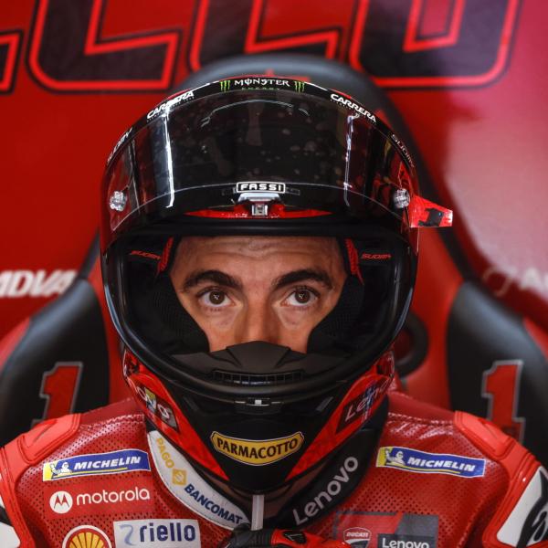 MotoGP, Pecco Bagnaia dopo la caduta a Le Mans: “Incidente di gara”