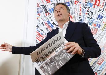 Matteo Renzi critica Travaglio, ma sulla Meloni va controcorrente