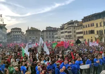 Manifestazione Roma 3 dicembre, contro guerra e carovita