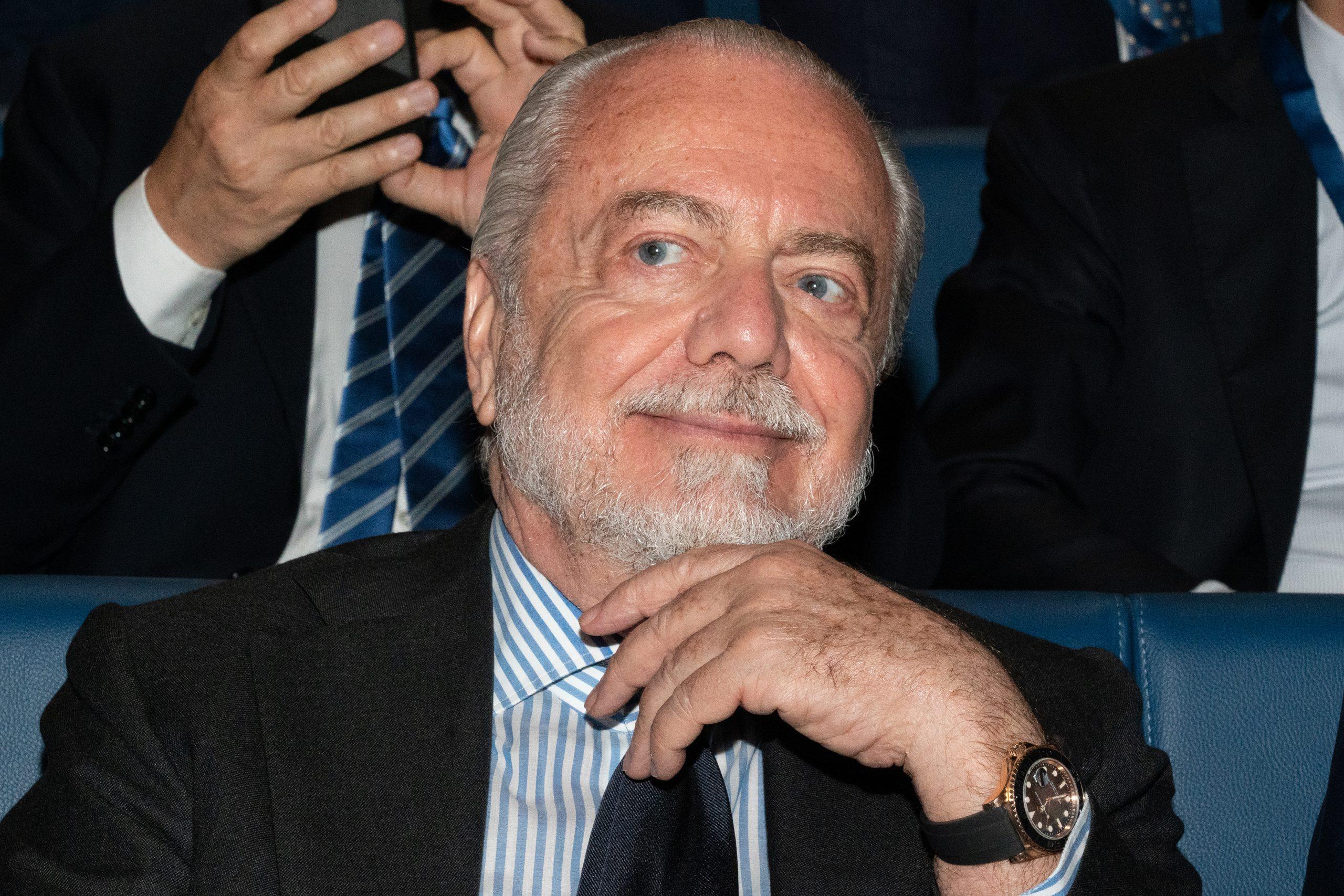 Napoli, De Laurentiis: “Anguissa ancora con noi”. Spalletti: “Vogliamo crescere”