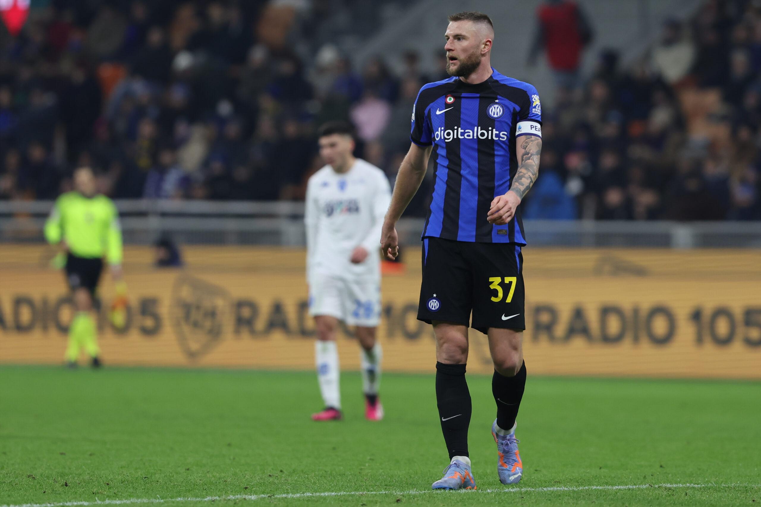 Inter, Skriniar verso la permanenza fino a giugno, il PSG non rilancia