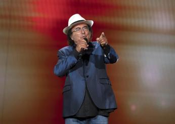 Albano su Sanremo 2025: “Bonolis sarebbe l’uomo giusto”, poi l’appello per la pace in Medio Oriente | Video 