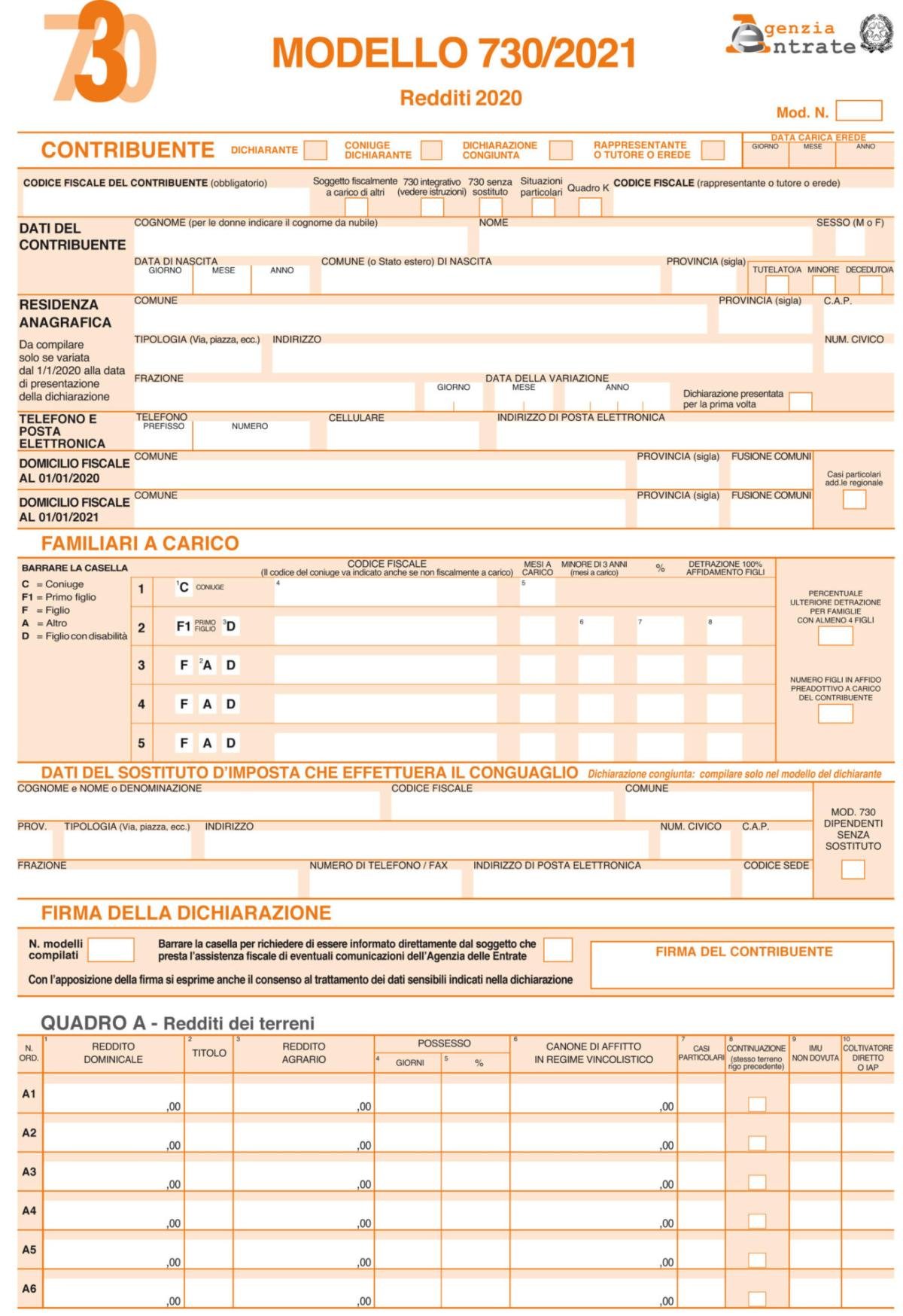 Familiari a carico nel modello 730/2023: qual è il limite di reddit…