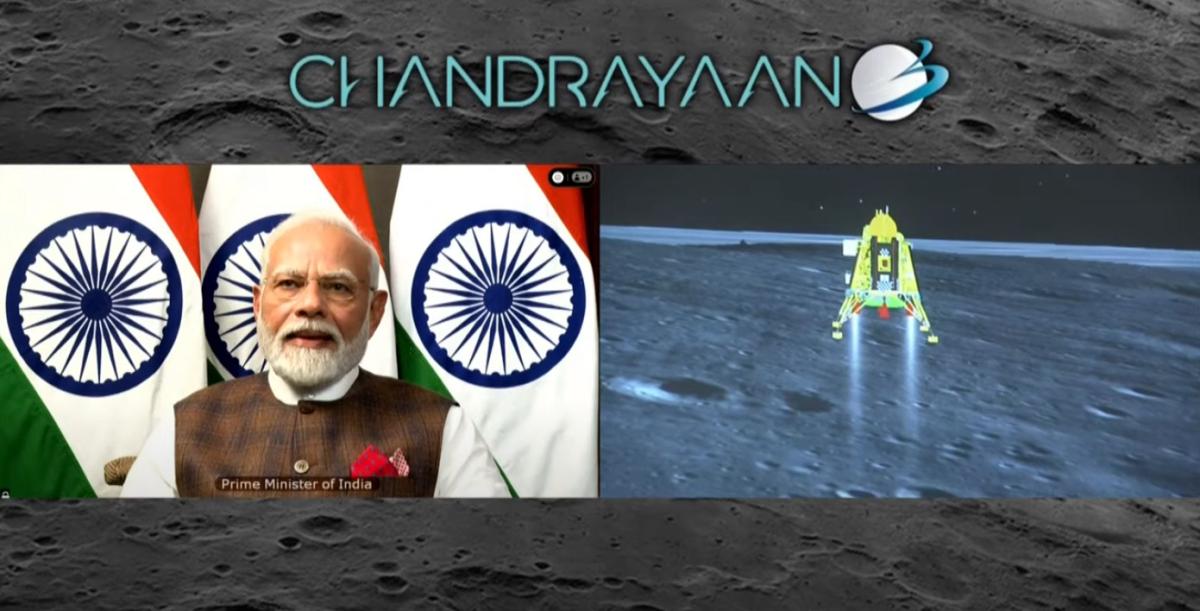 Chandrayaan-3 allunaggio riuscito: la sonda indiana è sulla Luna