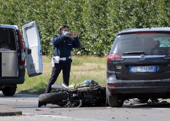 Montello, auto sperona motociclista: 49enne accusato di omicidio volontario