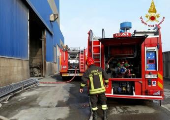 Padova, esplosione ed incendio alle Acciaierie Venete oggi 27 ottob…