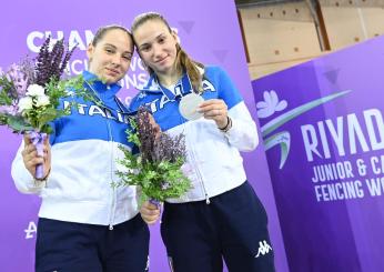 Scherma, sciabola femminile d’argento ai mondiali giovanili 2024