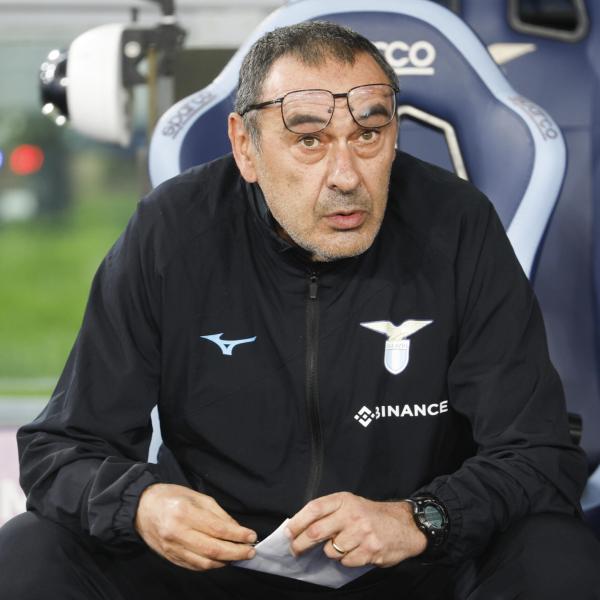 Lazio, Sarri: “Spero che il Napoli festeggi il più tardi possibile”