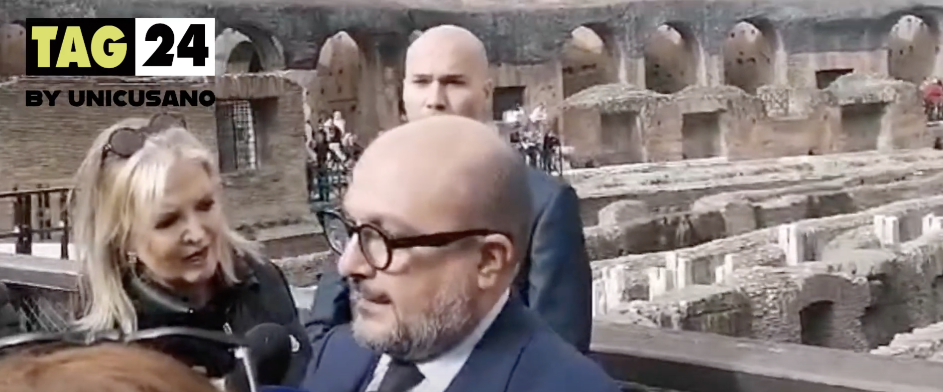 Ministro Sangiuliano al Colosseo per Pasqua 2024: “Aprire musei e parchi archeologici per le feste dimostra la passione nazionale per l’arte” | VIDEO