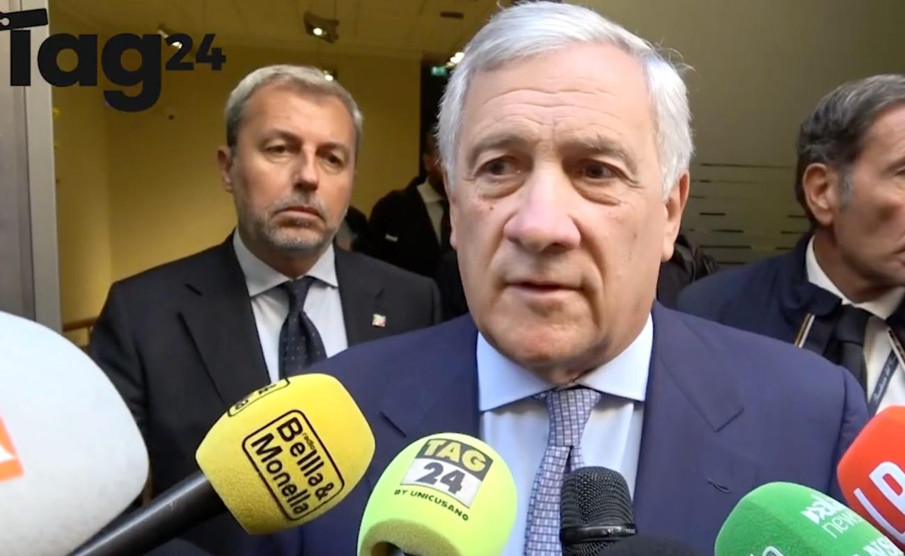 Scatto di Tajani dalla tensione in Medio Oriente alla Cittadinanza fino allo Ius Italiae |VIDEO