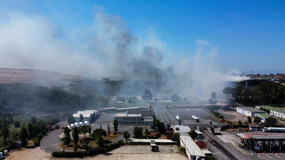 Incendio Malagrotta, valori dell’aria nella norma, divieti rimossi