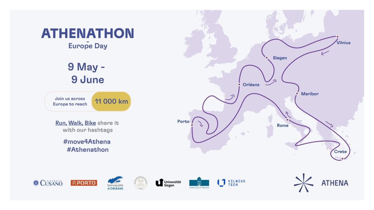 Europe Day Athenathon, al via oggi la manifestazione green di 7 uni…