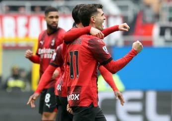 Milan, fattore Pulisic: l’americano manda al tappeto l’Empoli e raggiunge quota dieci gol in stagione