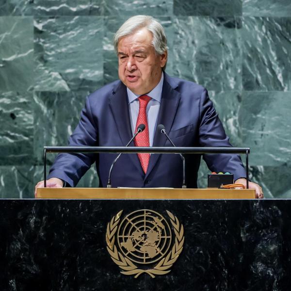 Onu, Guterres alla 78ª Assemblea generale delle Nazioni unite: “Lavoriamo per una pace giusta”