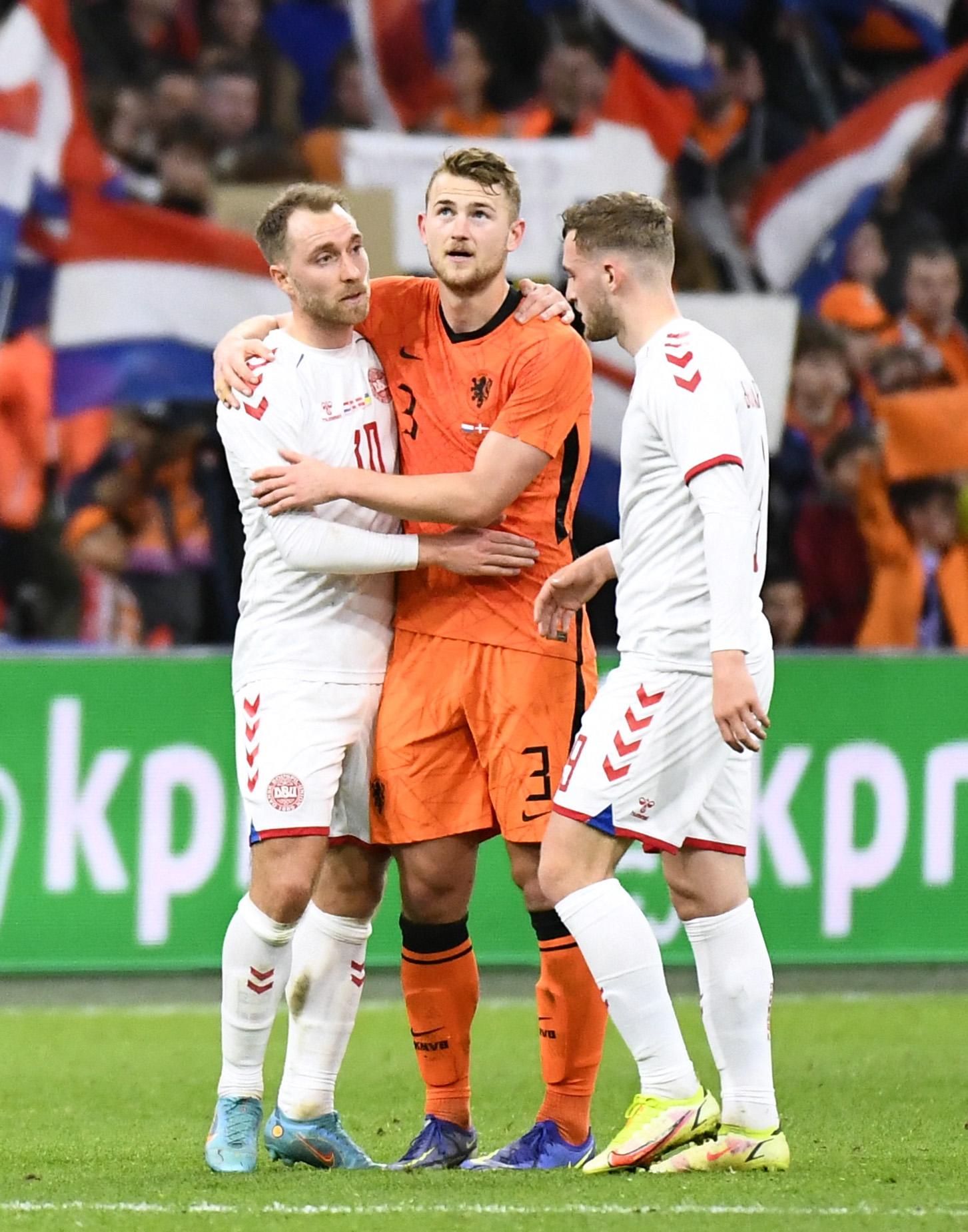 De Ligt: “Ho avuto la pelle d’oca vedendo in campo Eriksen”