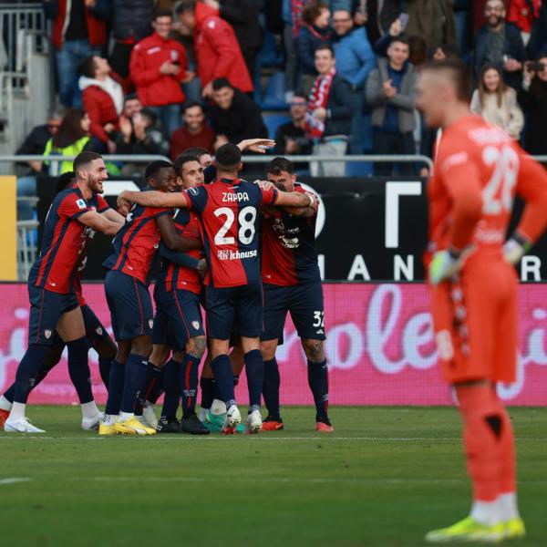 Cagliari-Bologna 2-1, tre punti vitali per Ranieri. Nuovo ko per Motta