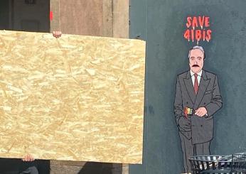 Censurato a Milano il murales dedicato a Giovanni Falcone | FOTO