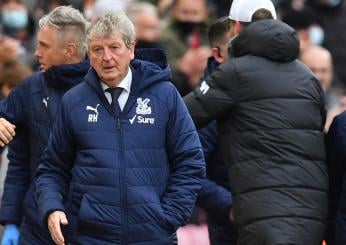 Premier League, il Crystal Palace richiama Roy Hodgson dopo l’esonero di Patrick Vieira