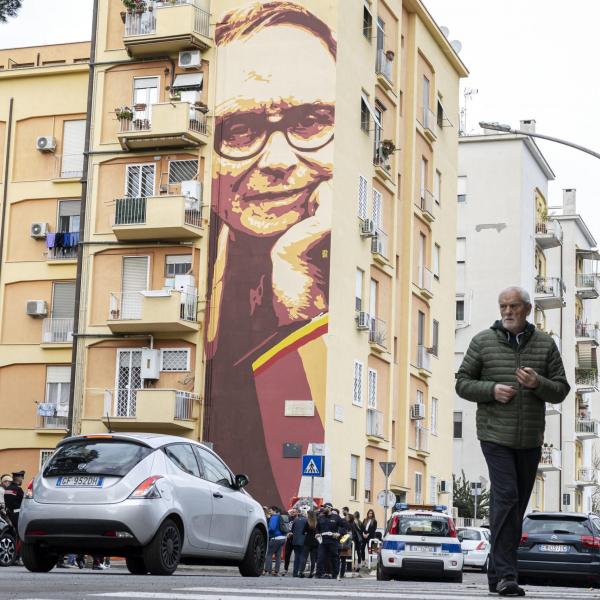 Ennio Morricone murales a Roma per il compleanno