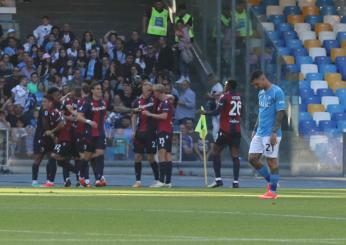 Napoli-Bologna 0-2, cronaca e tabellino: rossoblù da sogno, incubo napoletano