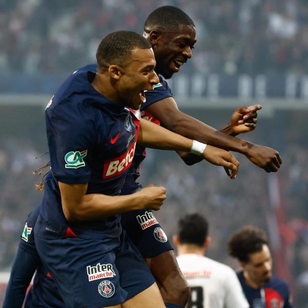 Coppa di Francia 2024, il Paris Saint-Germain vince la finale contro il Lione: quindicesimo successo assoluto per i parigini