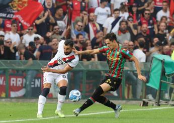 Il Genoa ringrazia la Ternana per l’ospitalità nel match di sabato