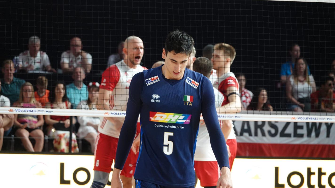 Nations League Volley: prima sconfitta per l’Italia contro la Polonia