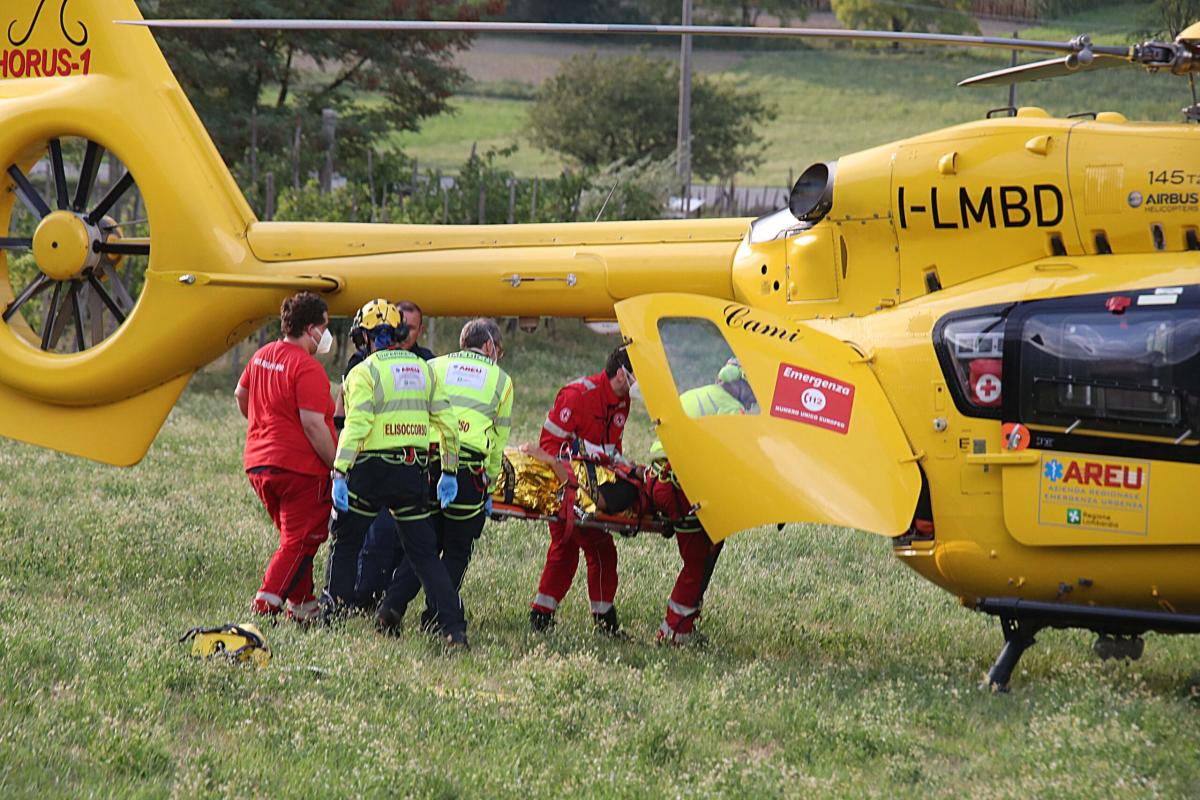 Elicottero caduto in Valtellina, incidente in Val Gerola: due ferit…